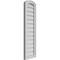 Ekena Millwork Arch Top Surface Mount PVC Gable Vent: Functional, w/ 2"W x 1-1/2"P Brickmould Frame, 12"W x 40"H GVPAR12X4002SF - alternate 3